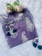 VOILET FLORAL CHARM TOP - SU 397
